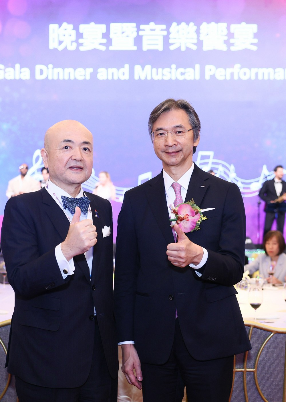 Japan–Taiwan Exchange Association Representative Katayama with IEAT Chairman Huang