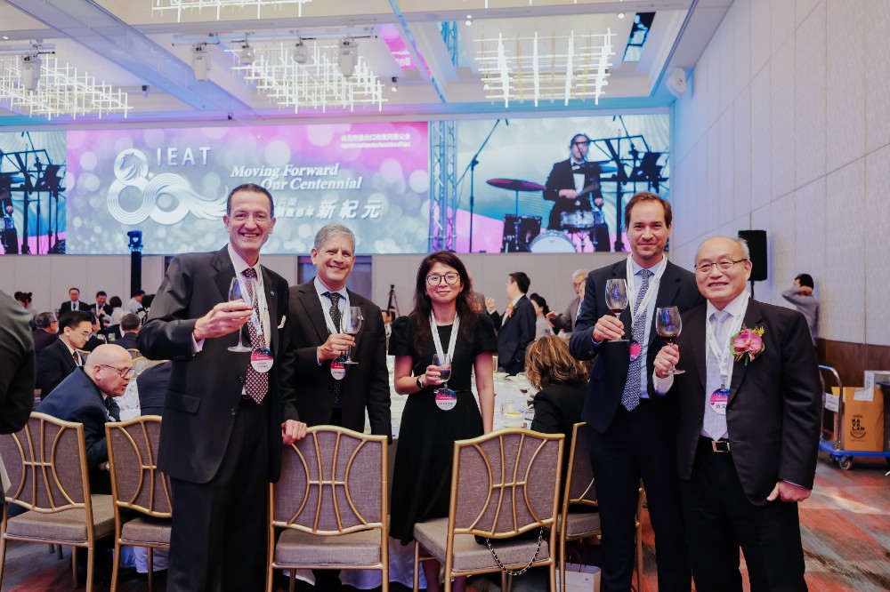 Foreign Representatives in Taiwan with IEAT Secretary General Huang